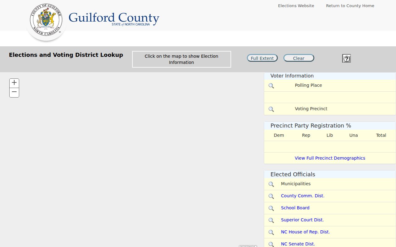 Greensboro neighbors civic geography in the Guilford election district lookup
